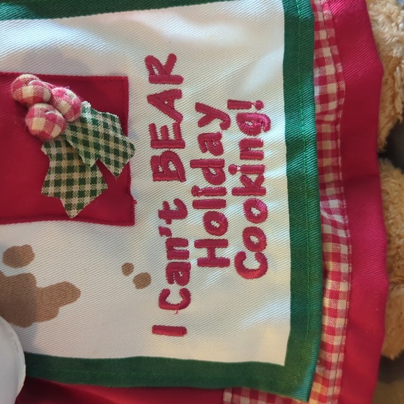 Tender Hearted "I Can't Bear Holiday Cooking" Collectible Bear - Picture 5 of 7